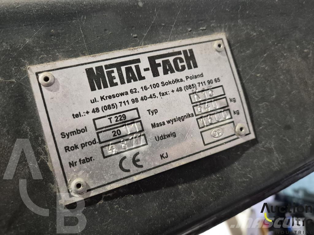 Metal-Fach K15 Εμπρόσθιοι φορτωτές και σκαπτικά