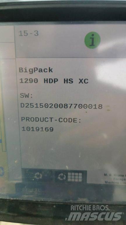Krone 1290 HDP XC Πρέσες τετράγωνων δεμάτων