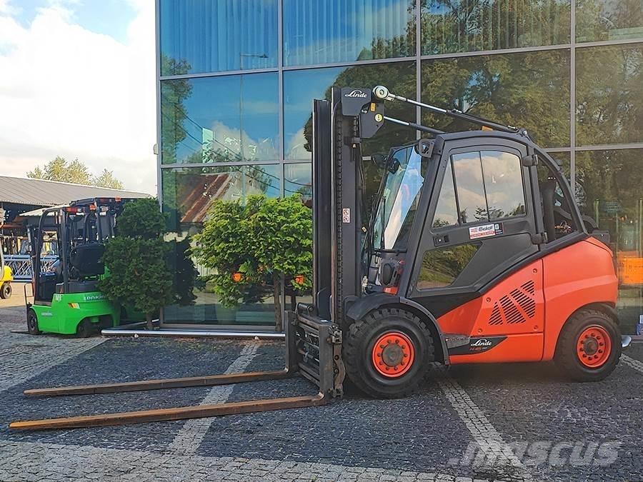 Linde H45T-02 Περονοφόρα ανυψωτικά κλαρκ με φυσικό αέριο LPG