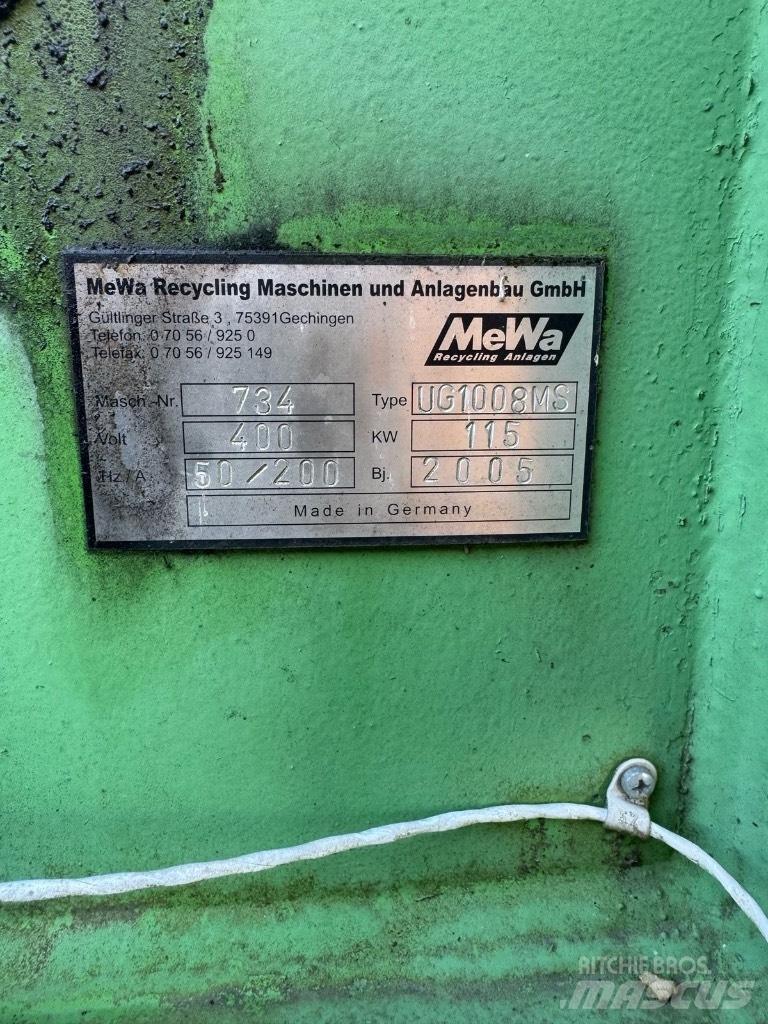 MeWa UG1008 Μύλοι/μηχανές κονιοποίησης