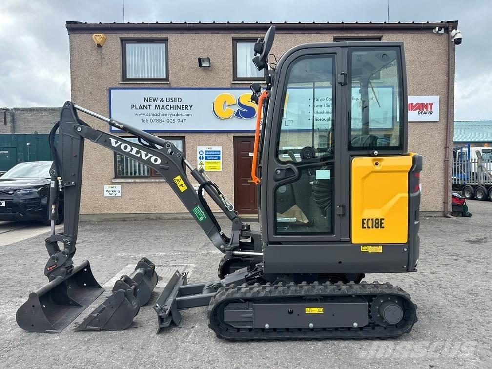 Volvo EC 18 E Εκσκαφάκι (διαβολάκι) < 7t