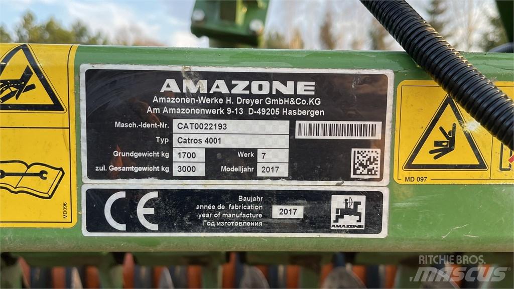 Amazone Catros 4001 Δισκοσβάρνες