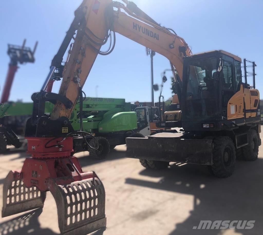 Hyundai HW140 Εκσκαφείς με τροχούς - λάστιχα