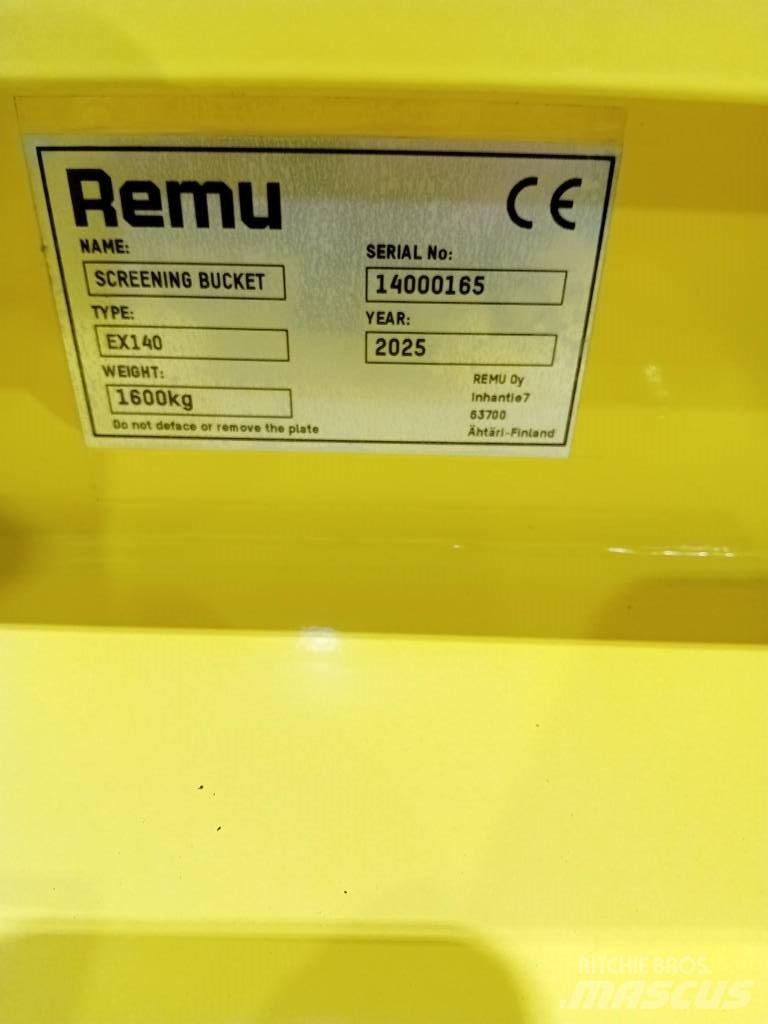 Remu EX140 Κάδοι κοσκινίσματος