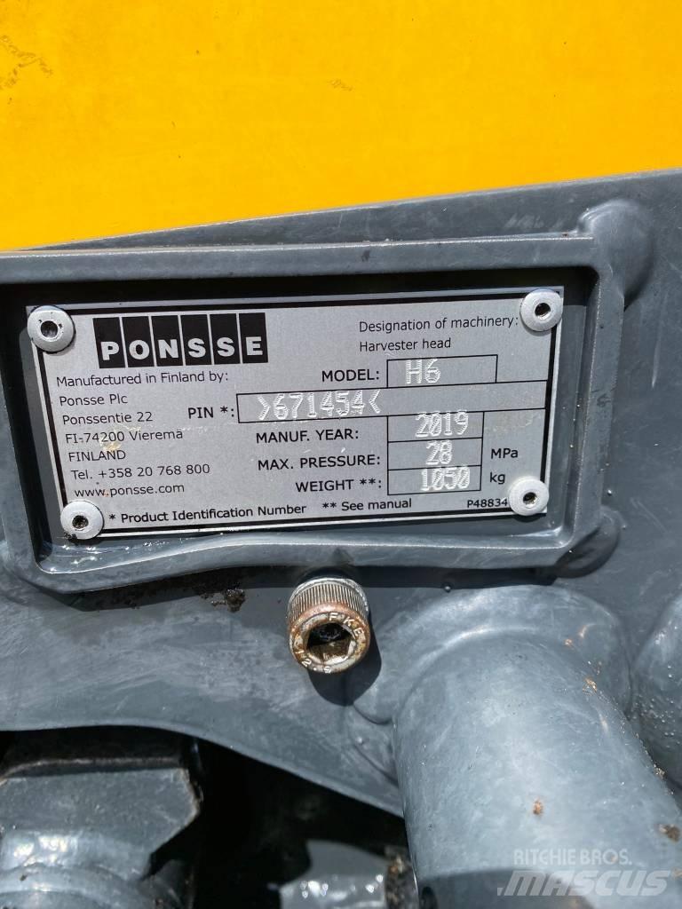 Ponsse Fox Θεριζοαλωνιστικές μηχανές