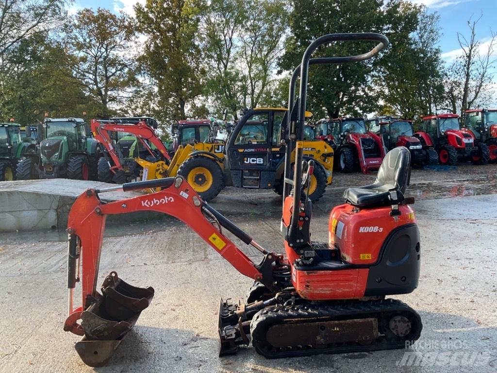 Kubota K 008-3 Εκσκαφάκι (διαβολάκι) < 7t