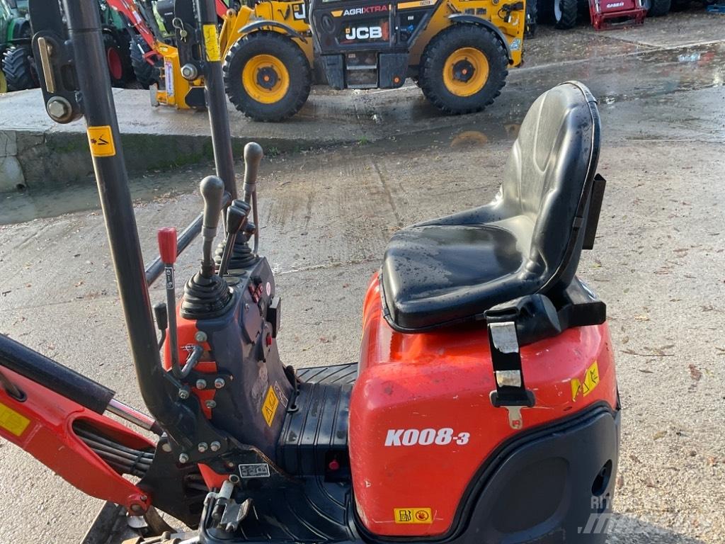 Kubota K 008-3 Εκσκαφάκι (διαβολάκι) < 7t