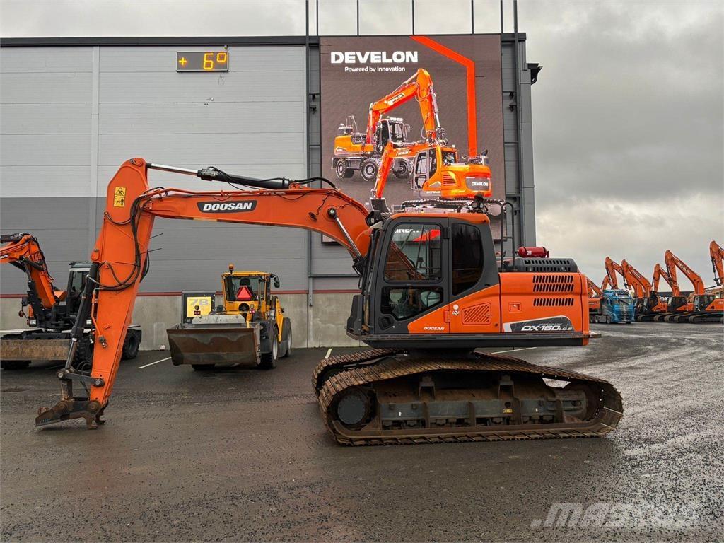 Doosan DX160LC-5 Εκσκαφείς με ερπύστριες