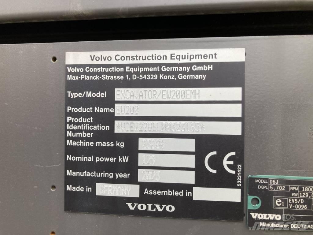 Volvo EW 200 E MH Εκσκαφείς με τροχούς - λάστιχα