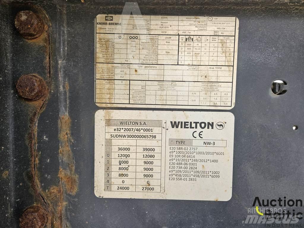 Wielton NW-3 Ημιρυμούλκες Κουρτίνα