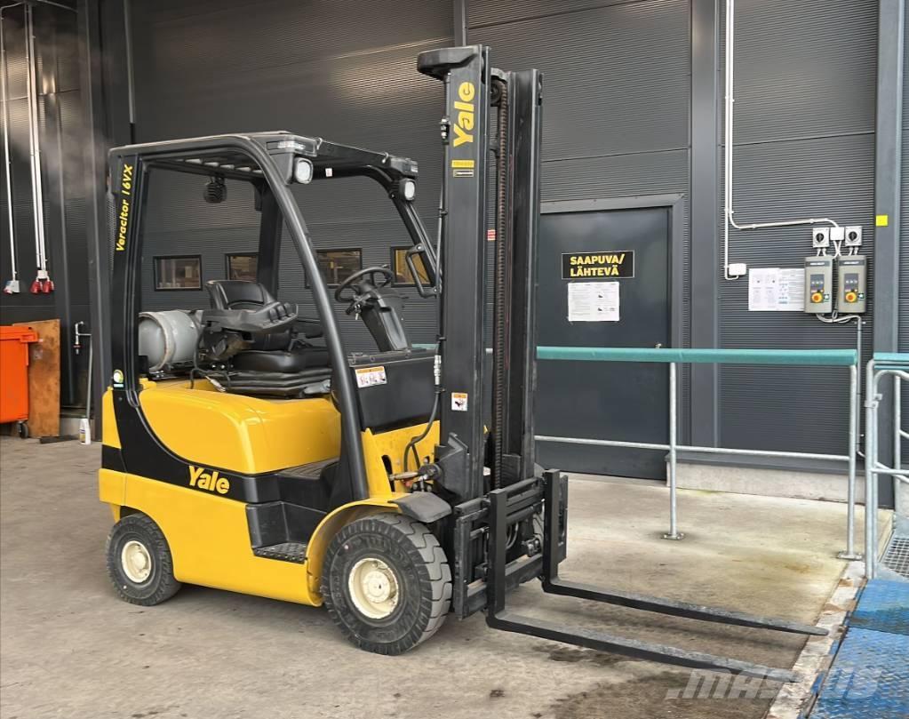 Yale GLP 16 VX Περονοφόρα ανυψωτικά κλαρκ με φυσικό αέριο LPG