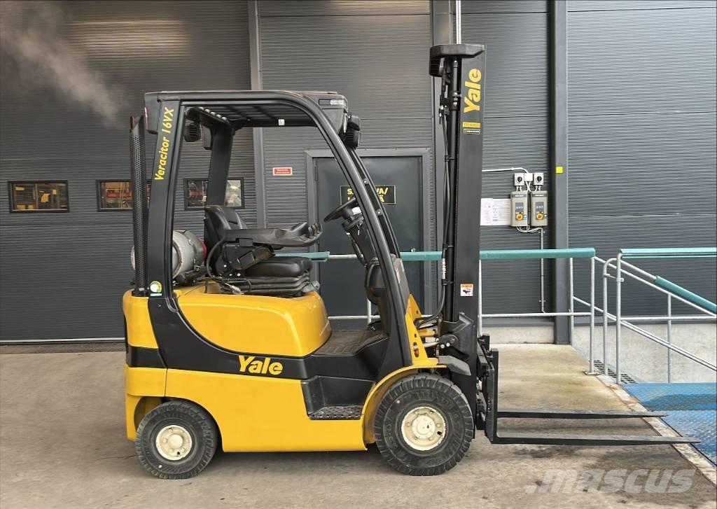 Yale GLP 16 VX Περονοφόρα ανυψωτικά κλαρκ με φυσικό αέριο LPG