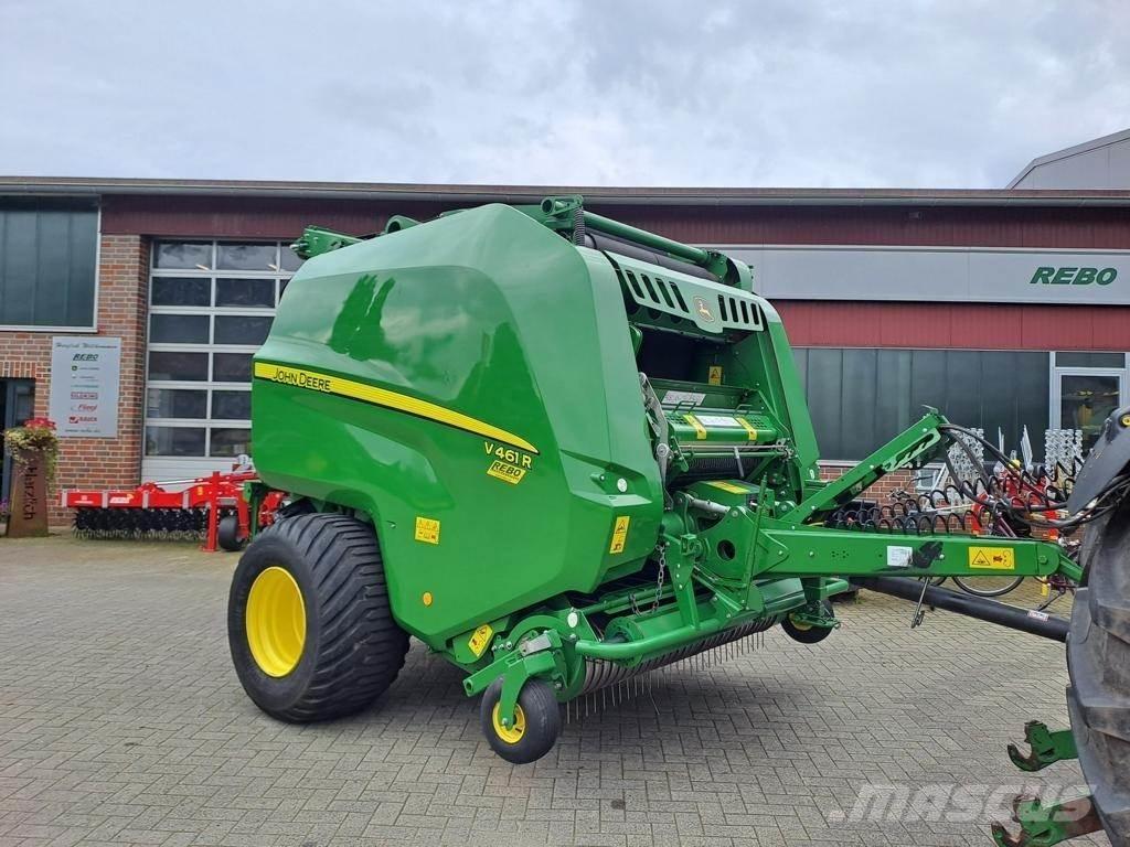 John Deere V461R Πρέσες κυλινδρικών δεμάτων