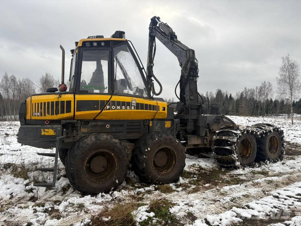 Ponsse Fox Θεριζοαλωνιστικές μηχανές