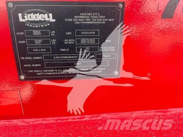 Liddell C-55F Ημιρυμούλκες με χαμηλό δάπεδο