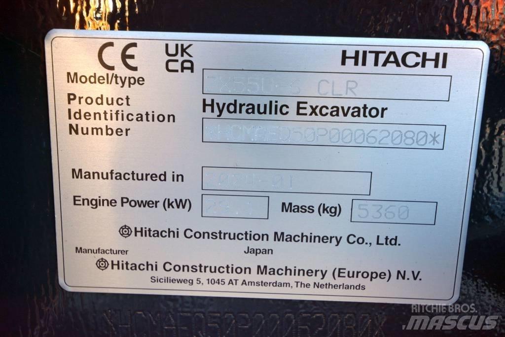 Hitachi ZX 55 U-6 Εκσκαφάκι (διαβολάκι) < 7t