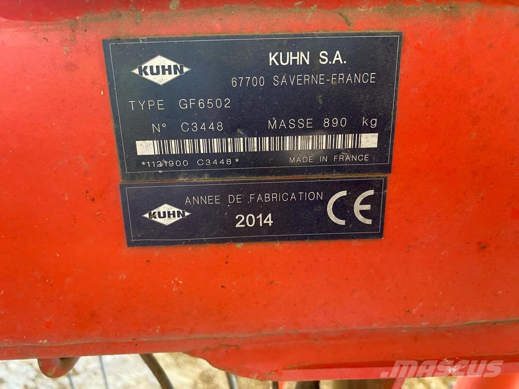 Kuhn GF 6502 Τσουγκράνες και χορτοξηραντικές μηχανές