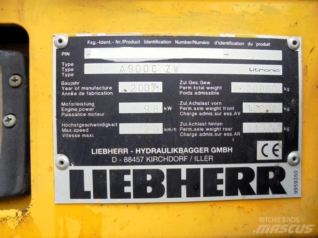 Liebherr A 900 C ZW Εκσκαφείς με τροχούς - λάστιχα