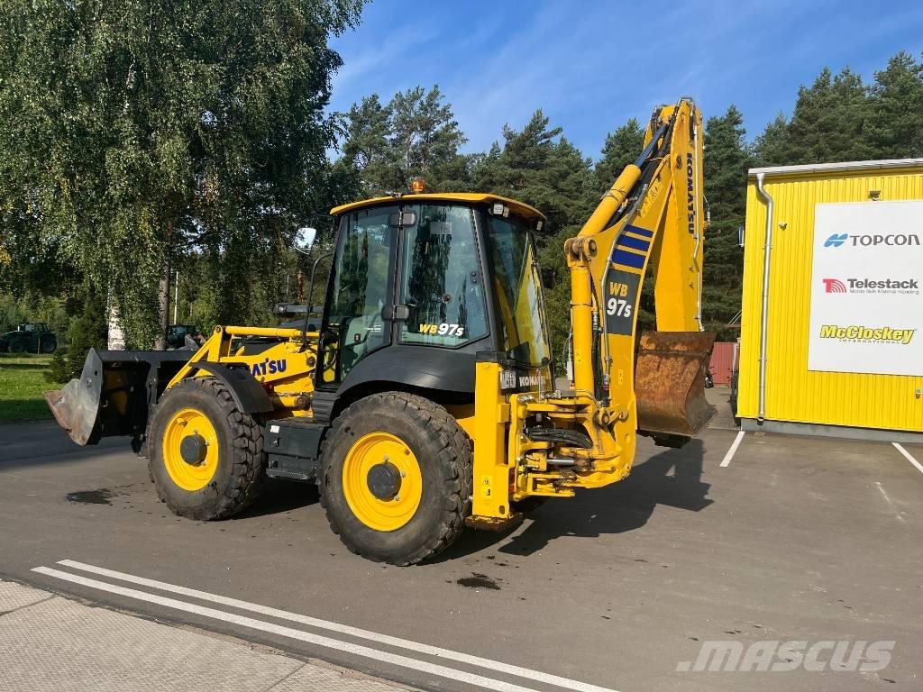 Komatsu WB 97 S-8 Εκσκαφείς Φορτωτές τύπου JCB
