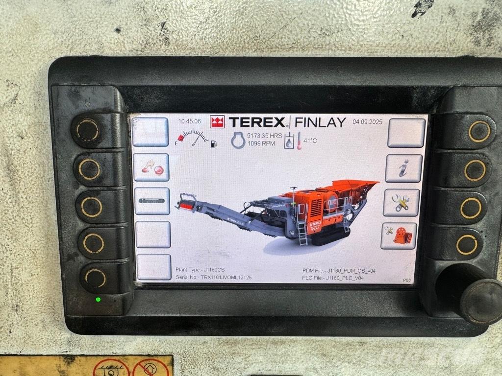 Terex Finlay J-1160 Κινητοί σπαστήρες