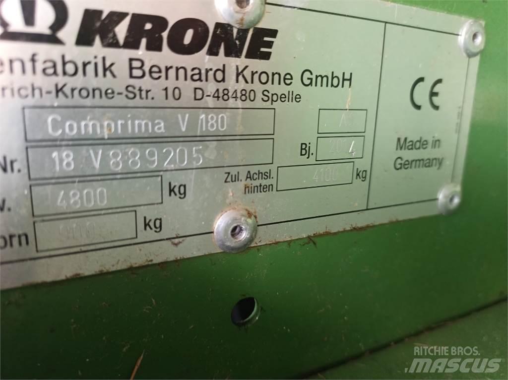 Krone V 180 XC Πρέσες κυλινδρικών δεμάτων