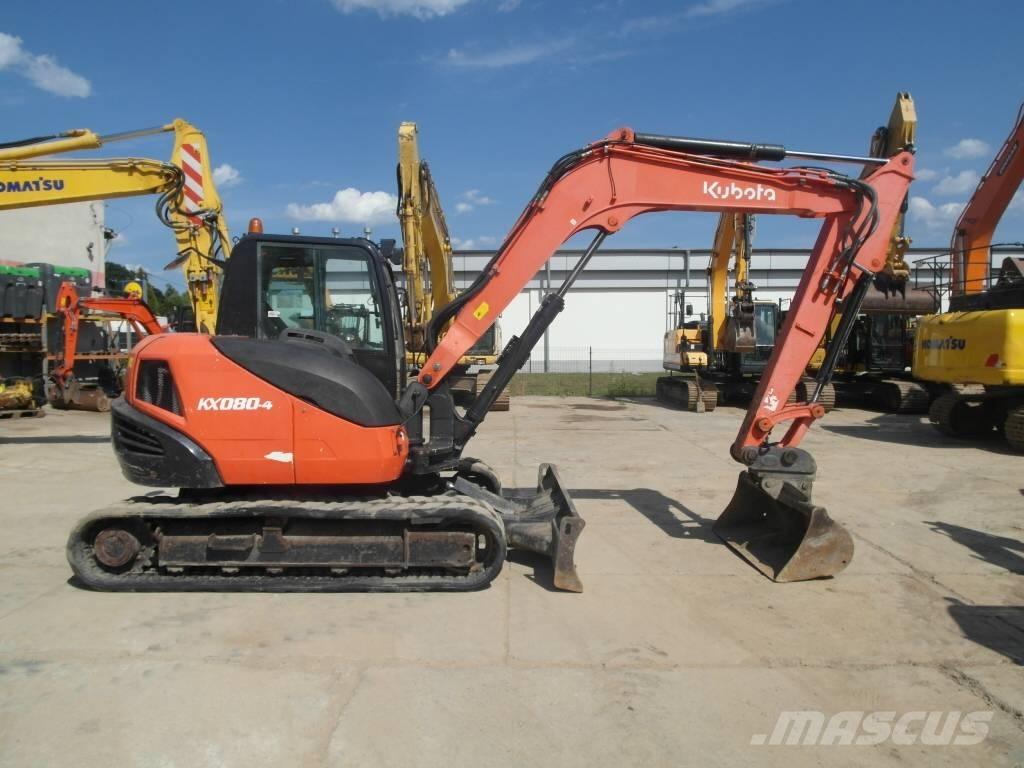 Kubota KX 080-4 Μίνι εκσκαφείς 7t - 12t