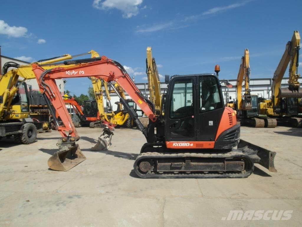 Kubota KX 080-4 Μίνι εκσκαφείς 7t - 12t