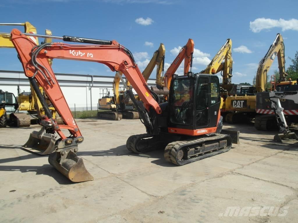 Kubota KX 080-4 Μίνι εκσκαφείς 7t - 12t