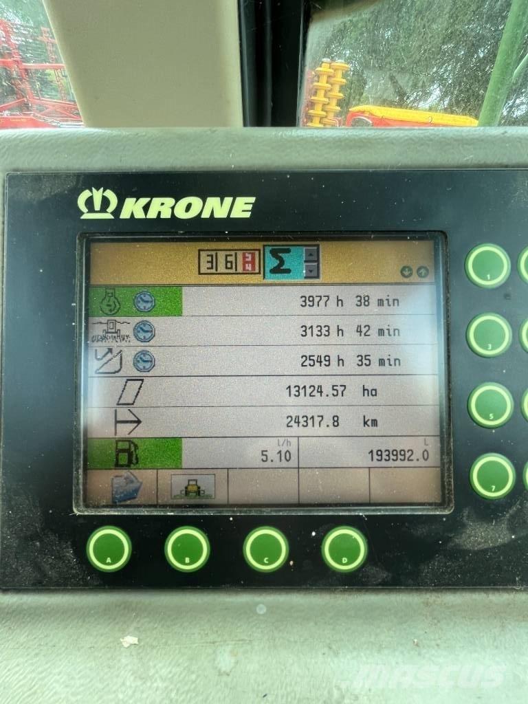 Krone Big X 500 Μηχανές χορτονομής