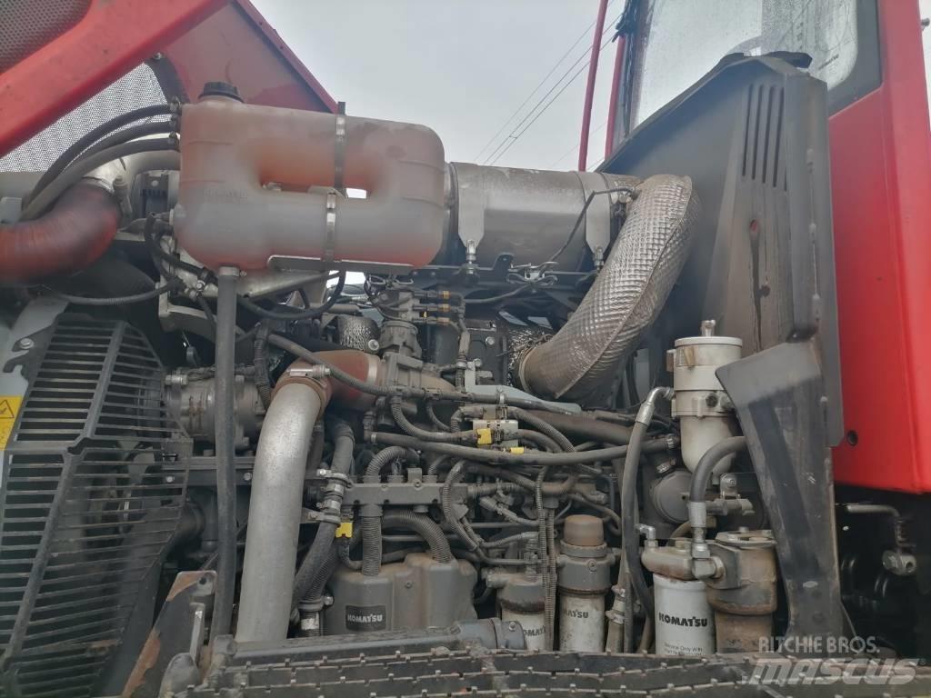 Komatsu 875 Μεταφορείς ξυλείας