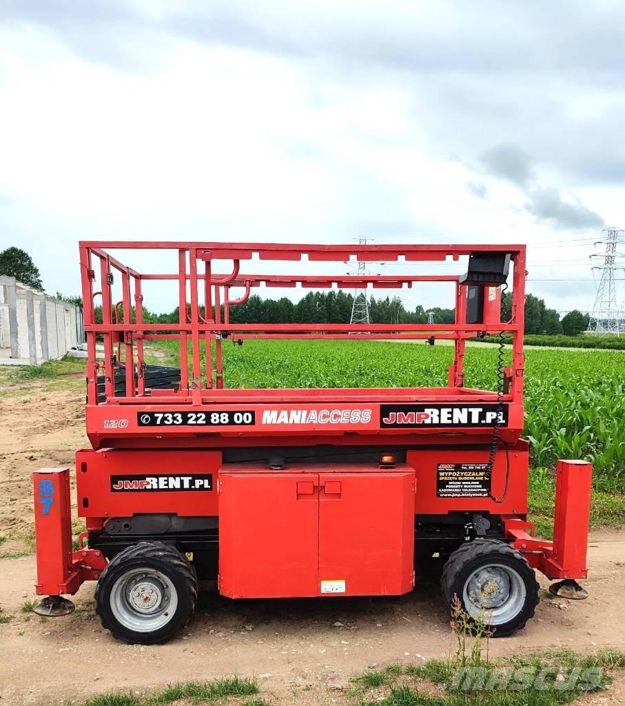 Manitou 120SC-2 Ανυψωτήρες ψαλιδωτής άρθρωσης