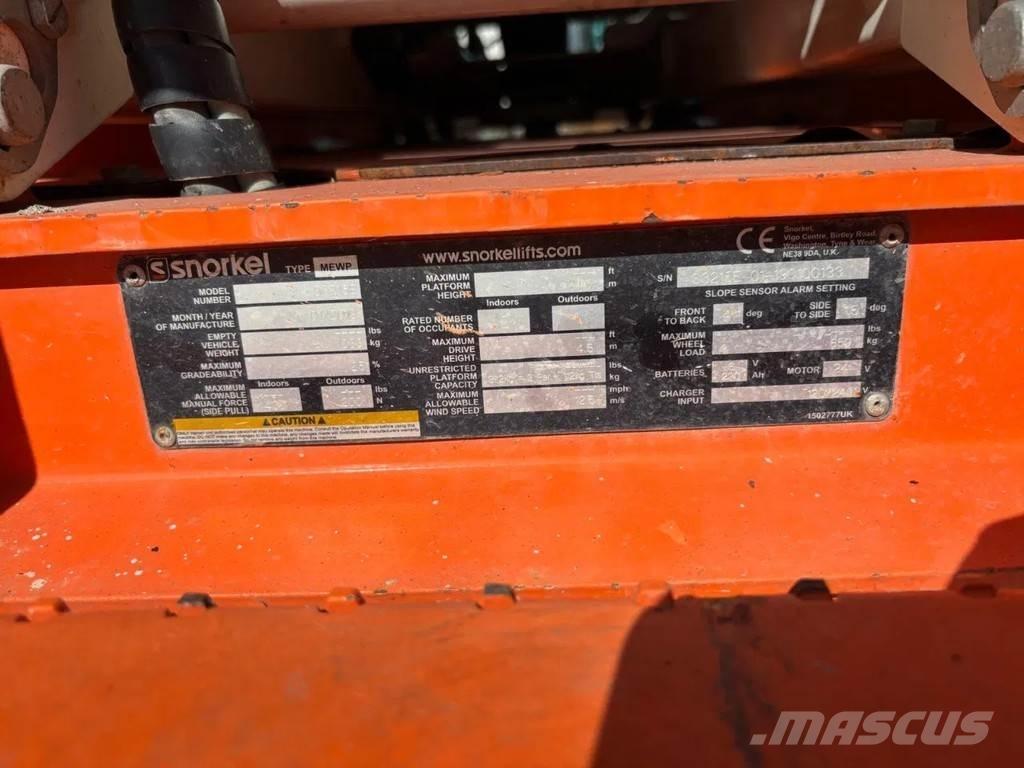 Snorkel S3215E Ανυψωτήρες ψαλιδωτής άρθρωσης