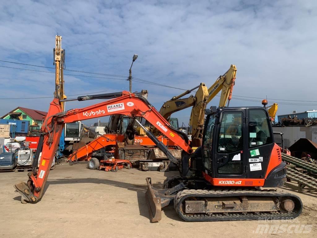 Kubota KX 080-4A Μίνι εκσκαφείς 7t - 12t