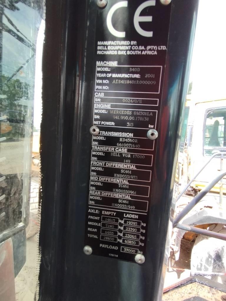 Bell B 40 D Σπαστό Dump Truck ADT