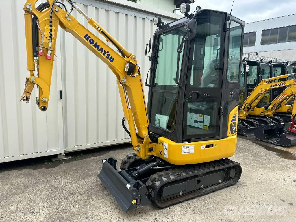 Komatsu PC 16 R-3HS Εκσκαφάκι (διαβολάκι) < 7t