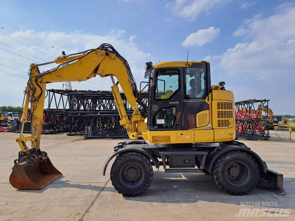 Komatsu PW118MR-11 Εκσκαφείς με τροχούς - λάστιχα
