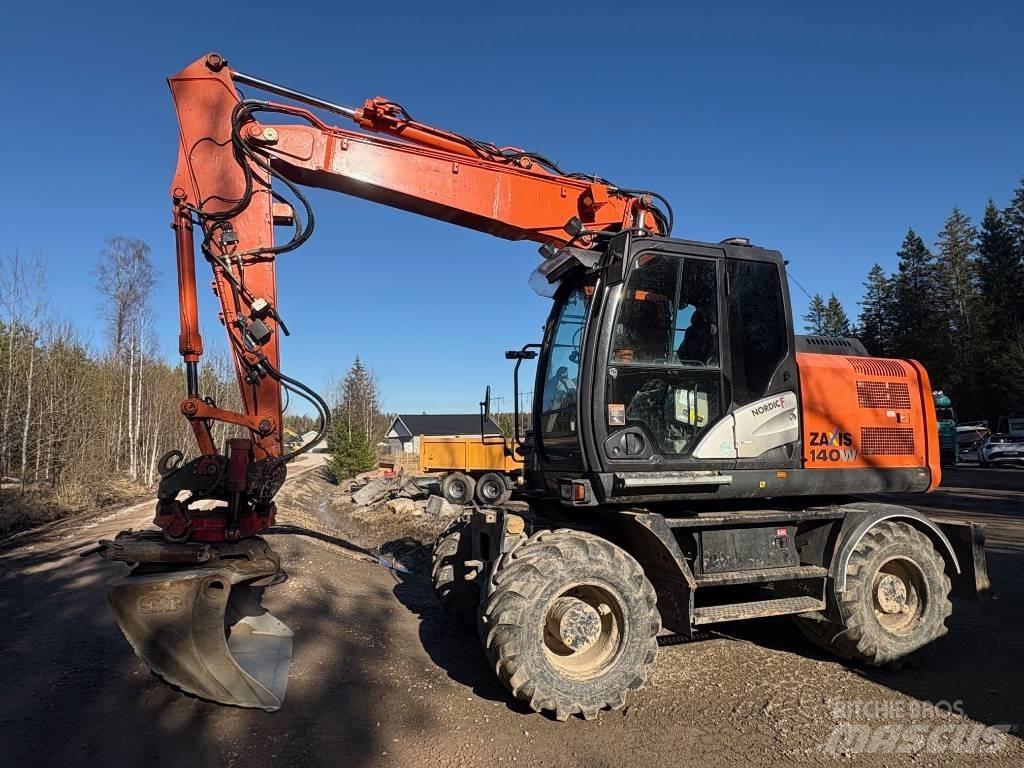 Hitachi ZX 140 W-5B Εκσκαφείς με τροχούς - λάστιχα
