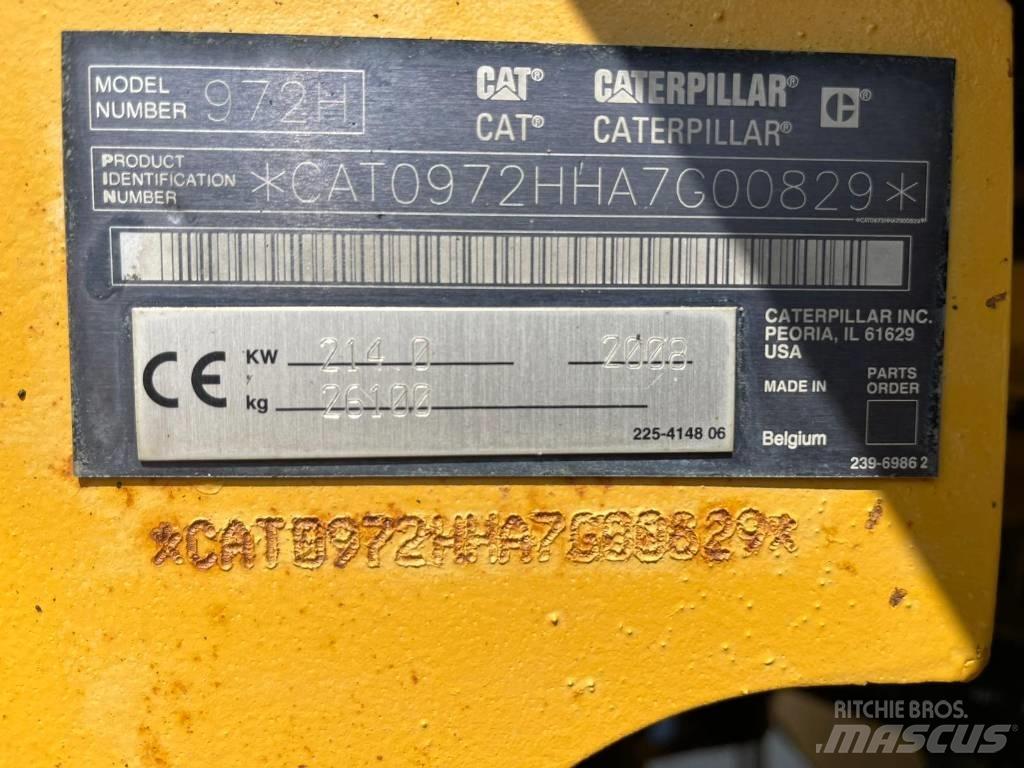 CAT 972 H Φορτωτές με λάστιχα (Τροχοφόροι)