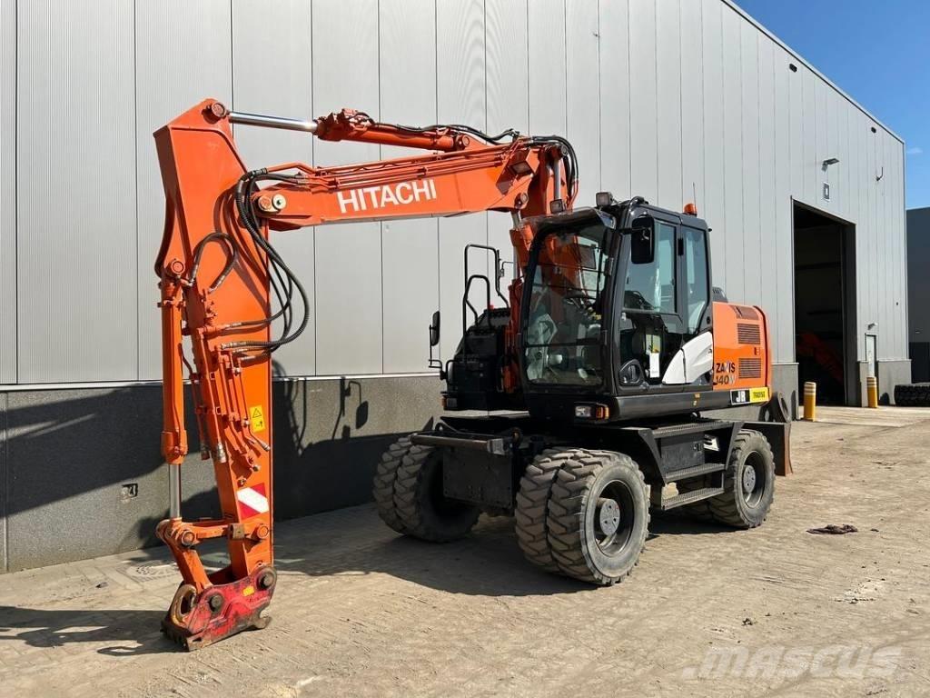 Hitachi ZX 140 W-5B Εκσκαφείς με τροχούς - λάστιχα