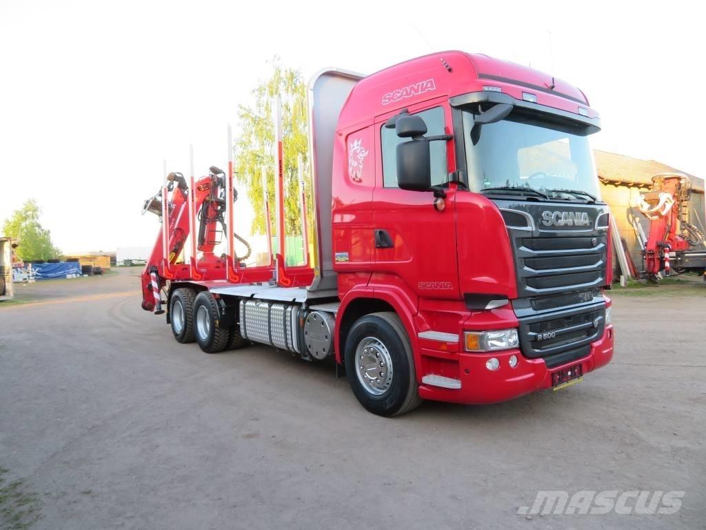Scania R 500 Φορτηγά ξυλείας