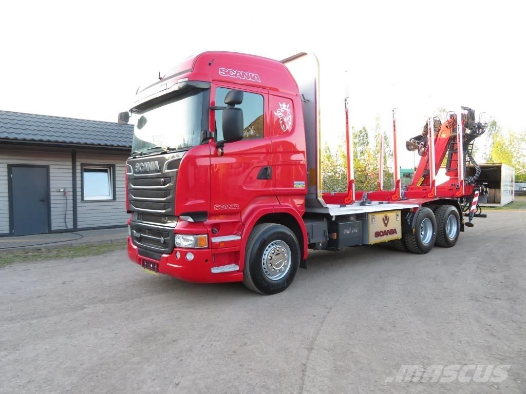 Scania R 500 Φορτηγά ξυλείας