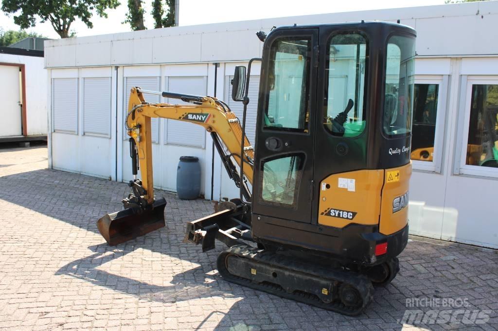 Sany SY 18 C Εκσκαφάκι (διαβολάκι) < 7t