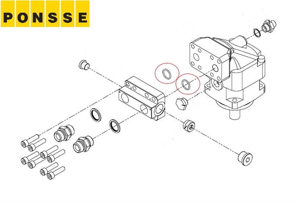 Ponsse 0014102 Υδραυλικά