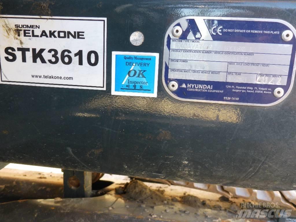 Hyundai HX180L Εκσκαφείς με ερπύστριες