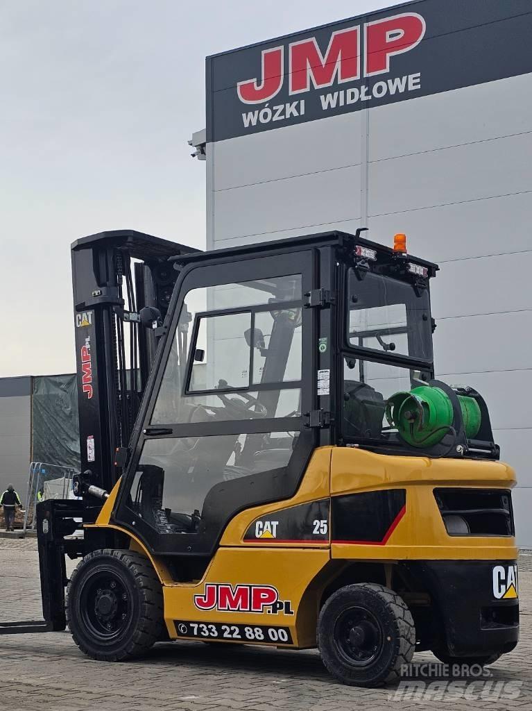CAT GP 25 NT Περονοφόρα ανυψωτικά κλαρκ με φυσικό αέριο LPG