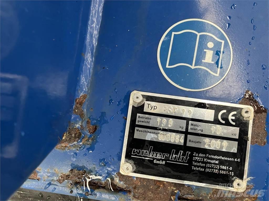 Weber BBF BSF 13 Άλλα μηχανήματα φροντίδας εδάφους