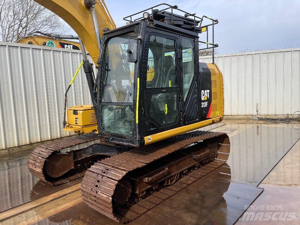 CAT 313 F Εκσκαφείς με ερπύστριες