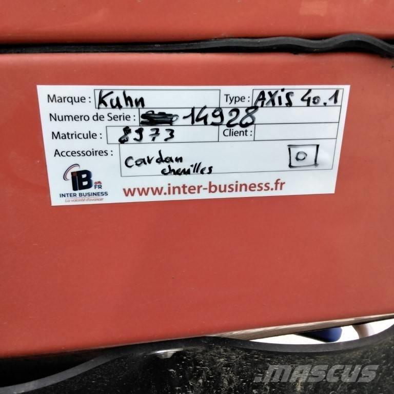 Kuhn Axis 40.1 Διαστρωτήρες ανοργάνων