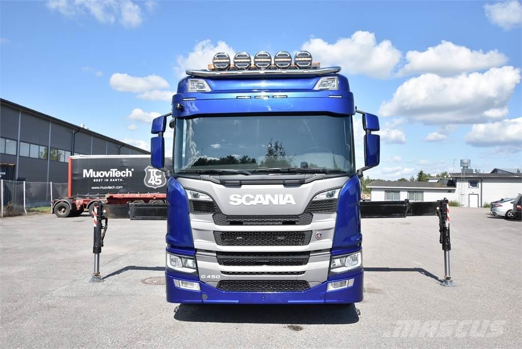 Scania G450 8X4 Φορτηγά με Γερανό