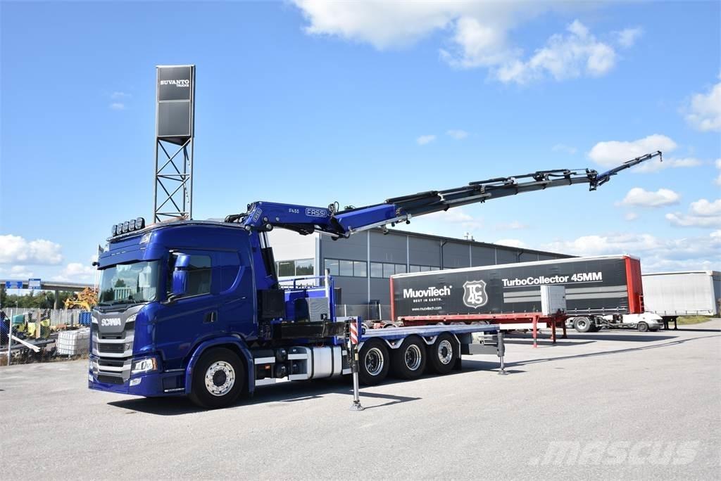 Scania G450 8X4 Φορτηγά με Γερανό